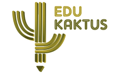 edu kaktus logo, styl ikona, branża usługi, rodzaj logo graficzne, układ emblemat