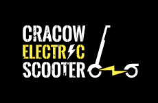 cracow electric scooter logo, styl ikona, branża usługi, rodzaj logo graficzne, układ poziome