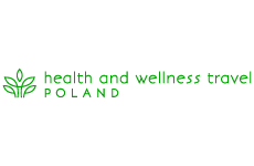 health and wellness travel logo, styl minimalistyczne, branża turystyka, rodzaj logo graficzne, układ poziome