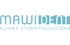 mawi-dent-klinika-stomatologiczna logo, styl minimalistyczne, branża usługi, rodzaj logo typograficzne, układ poziome