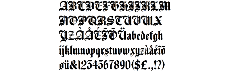 pisanki gotyckie