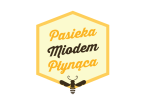 Pasieka Miodem Płynąca logo graficzne