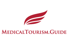 medical torurism guide logo, styl minimalistyczne, branża turystyka, rodzaj logo graficzne, układ poziome