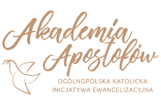 akademia apostolow logo, styl monochromatyczne, branża religia, rodzaj logo graficzne, układ poziome