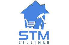 stoltman logo, styl ilustracja, branża usługi, rodzaj logo graficzne, układ pionowe