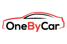 onebycar logo, styl minimalistyczne, branża , rodzaj logo graficzne, układ emblemat