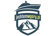 jachtemgory.pl logo, styl ilustracja, branża usługi, rodzaj logo graficzne, układ emblemat