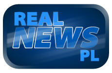 real news pl logo, styl z gradientem, branża internet, rodzaj logo graficzne, układ kwadratowe
