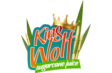 king wolf logo, styl wielokolorowe, branża żywność i gastronomia, rodzaj logo graficzne, układ emblemat