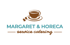 margaret horeca logo, styl ilustracja, branża usługi, rodzaj logo graficzne, układ poziome