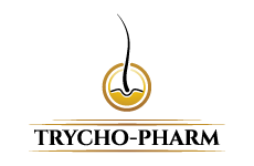 trycho-pharm logo, styl ikona, branża usługi, rodzaj logo graficzne, układ emblemat