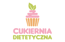 cukiernia dietetyczna logo, styl ikona, branża żywność i gastronomia, rodzaj logo graficzne, układ pionowe