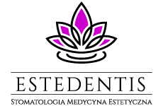 estedentis logo, styl minimalistyczne, branża medycyna, rodzaj logo graficzne, układ pionowe