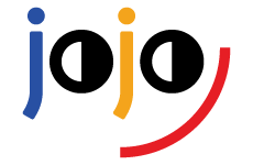 jojo logo, styl ikona, branża dziecięca, rodzaj logo graficzne, układ emblemat
