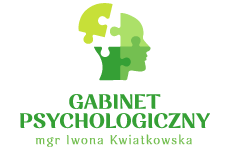 gabinet psychologiczny logo, styl monochromatyczne, branża medycyna, rodzaj logo graficzne, układ pionowe