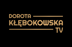 klebokowska_tv logo, styl minimalistyczne, branża internet, rodzaj logo typograficzne, układ poziome