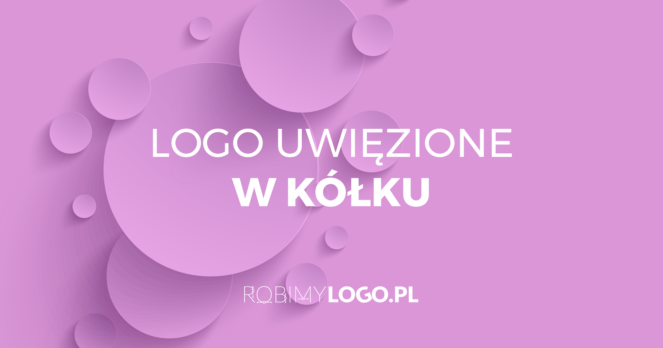 Logo uwięzione w kółku
