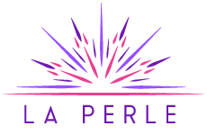 la perle logo, styl abstrakcyjne, branża usługi, rodzaj logo graficzne, układ pionowe