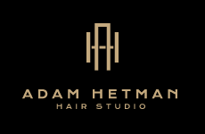 adam hetman logo, styl monogram, branża usługi, rodzaj logo graficzne, układ emblemat