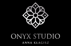 onyx logo, styl ikona, branża beauty, rodzaj logo graficzne, układ emblemat