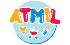 atmil logo, styl ikona, branża handel, rodzaj logo graficzne, układ w okręgu