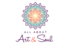 art&soul logo, styl abstrakcyjne, branża usługi, rodzaj logo graficzne, układ pionowe