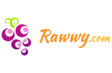 rawwy logo, styl ilustracja, branża żywność i gastronomia, rodzaj logo graficzne, układ poziome